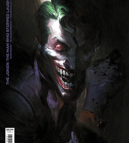 0922DC290 JOKER THE MAN WHO STOPPED LAUGHING #2 CVR C GABRIELE DELL OTTO VAR