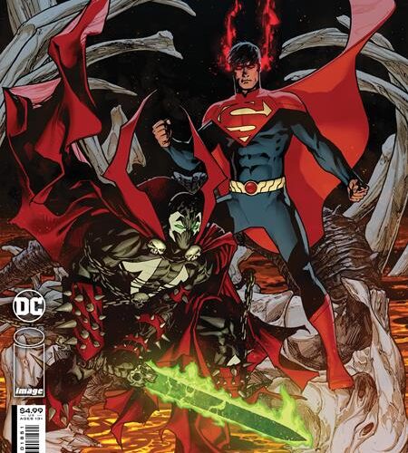 SUPERMAN SON OF KAL-EL #18 CVR E RYAN SOOK DC SPAWN CARD STOCK VAR (KAL-EL RETURNS)