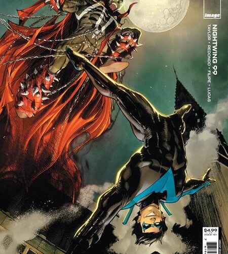 NIGHTWING #99 CVR G JAVIER FERNANDEZ DC SPAWN CARD STOCK VAR