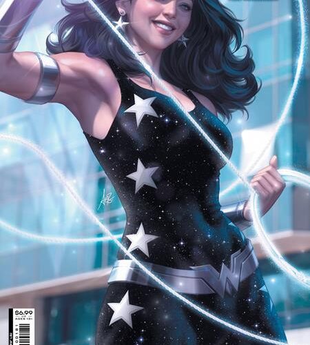 0923DC004 TITANS BEAST WORLD #1 (OF 6) CVR D STANLEY ARTGERM LAU CARD STOCK VAR