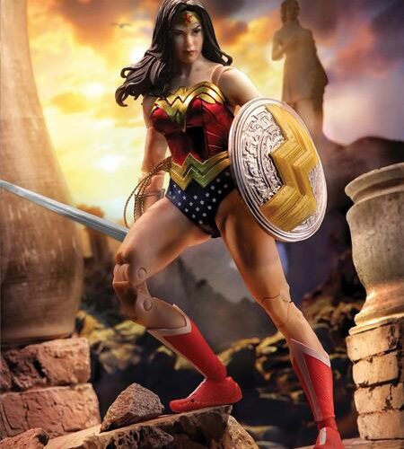 0923DC163 WONDER WOMAN #3 CVR E WONDER WOMAN MCFARLANE TOYS ACTION FIGURE CARD STOCK VAR