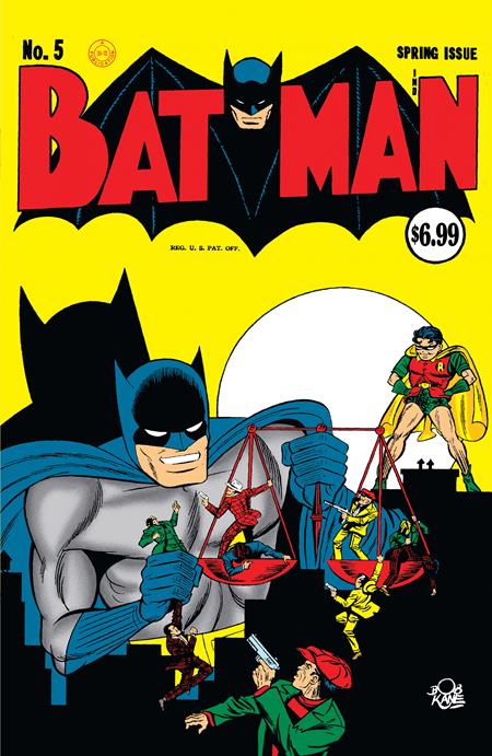 0923DC268 BATMAN #5 FACSIMILE EDITION CVR A BOB KANE