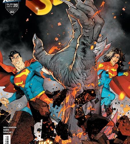 SUPERMAN #20 CVR A DAN MORA