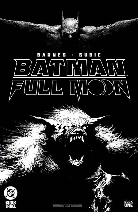 BATMAN FULL MOON #1 Glow-in-the-Dark Second Printing
