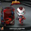 0vJuJ7-n Venomized Iron Man Cosbaby (S) Bobble-Head