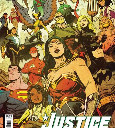 JUSTICE LEAGUE 2022 ANNUAL #1 CVR A SANFORD GREENE