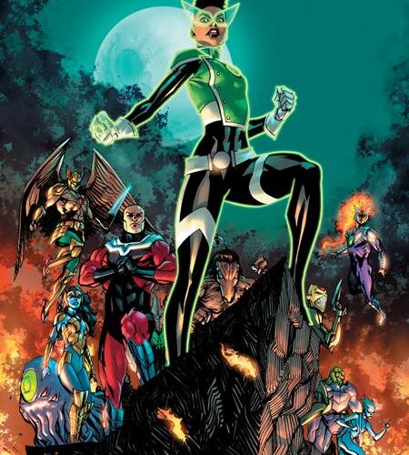 GREEN LANTERN #9 CVR A BERNARD CHANG & ALEX SINCLAIR