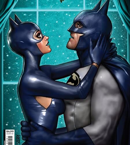CATWOMAN #50 CVR D NATHAN SZERDY HOLIDAY CARD STOCK VAR