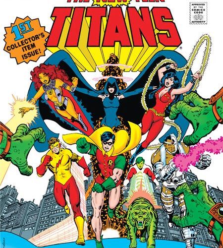 1023DC206 NEW TEEN TITANS #1 FACSIMILE EDITION CVR B GEORGE PEREZ & DICK GIORDANO FOIL VAR