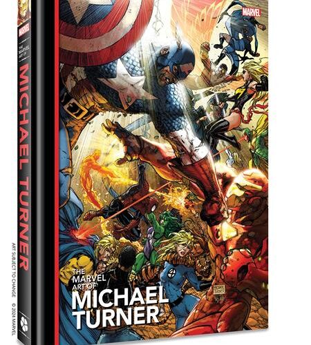 MARVEL ART OF MICHAEL TURNER HC DIRECT MARKET ED