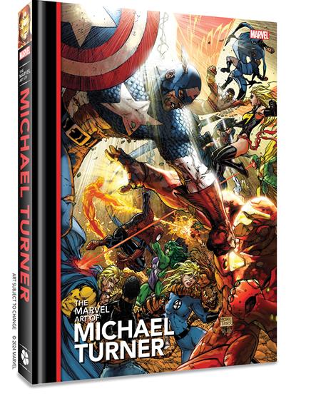 1024CP477 MARVEL ART OF MICHAEL TURNER HC DIRECT MARKET ED