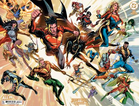 1024DC006 JUSTICE LEAGUE UNLIMITED #2 CVR F FICO OSSIO WRAPAROUND RAISED UV FOIL VAR
