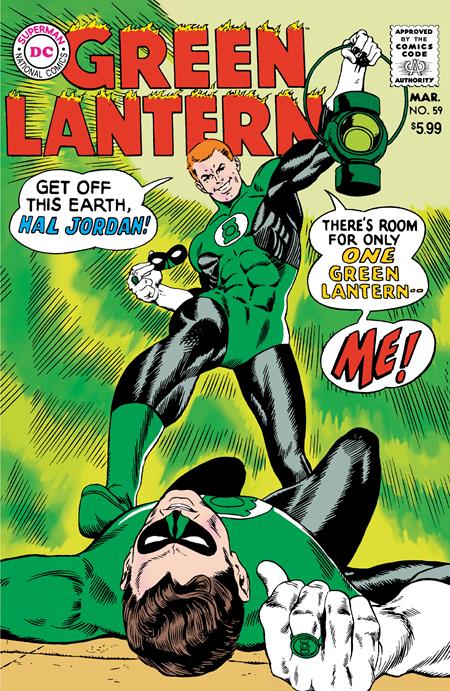 1024DC195-1 GREEN LANTERN #59 FACSIMILE EDITION CVR A GIL KANE & MURPHY ANDERSON