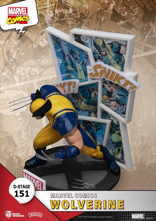 109a150c-884c-465f-ab5f-ea5d5017a0e0 SDCC 2024 MARVEL COMICS DS-151 WOLVERINE D-STAGE PX STATUE
