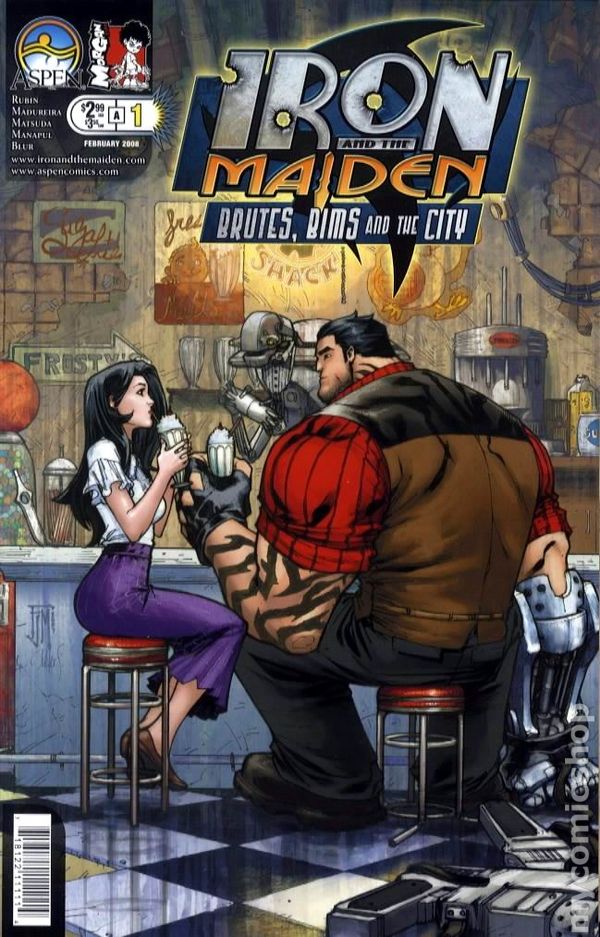 1118697 IRON & THE MAIDEN BRUTES BIMS & THE CITY #1 - #4 ( SET )