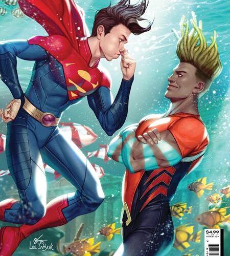 SUPERMAN SON OF KAL-EL #7 CVR B TRAVIS MOORE CARD STOCK VAR