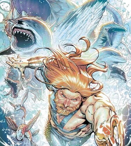 1124DC049 AQUAMAN #1 CVR D BRAD WALKER DEEP SEA SPOT GLOSS FOIL VAR