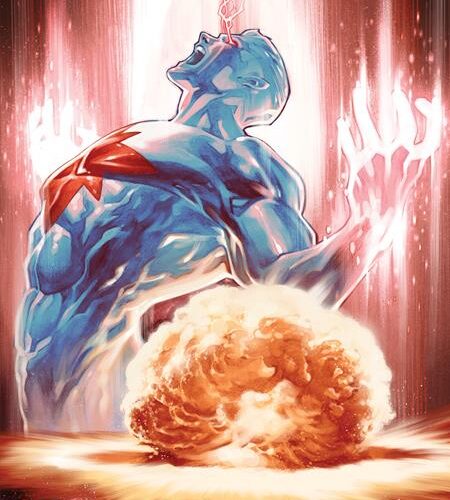 1124DC060 JUSTICE LEAGUE THE ATOM PROJECT #1 (OF 6) CVR D STEPHEN SEGOVIA FOIL VAR