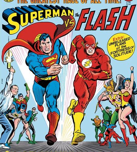 LIMITED COLLECTORS EDITION #48 SUPERMAN VS THE FLASH FACSIMILE EDITION CVR A CARMINE INFANTINO JOSE LUIS GARCIA-LOPEZ & BOB OKSNER