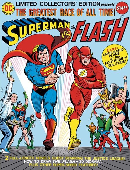 1124DC177 LIMITED COLLECTORS EDITION #48 SUPERMAN VS THE FLASH FACSIMILE EDITION CVR A CARMINE INFANTINO JOSE LUIS GARCIA-LOPEZ & BOB OKSNER