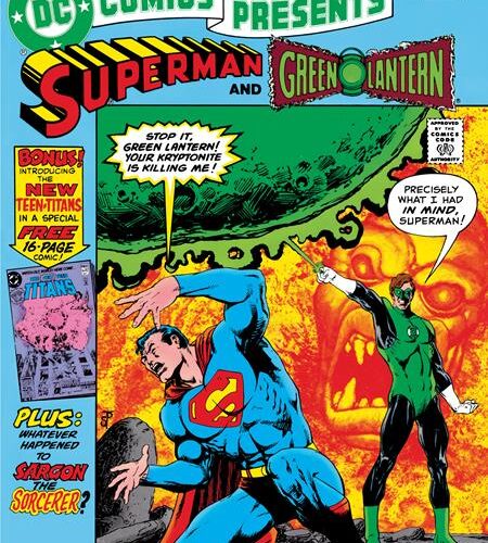 1124DC186 DC COMICS PRESENTS #26 FACSIMILE EDITION CVR B JIM STARLIN FOIL VAR