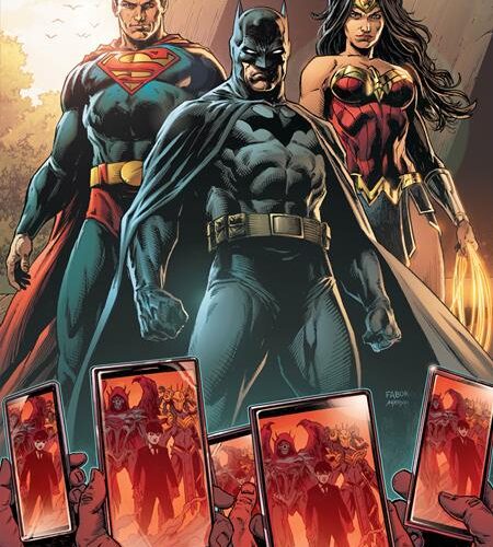 FCBD 2023 DAWN OF DC KNIGHT TERRORS SPECIAL EDITION FOIL CARD STOCK VAR