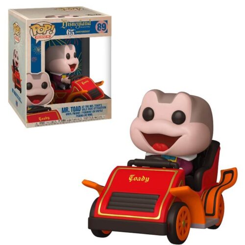 POP RIDES DISNEY 65TH MR TOAD IN CAR VIN FIG