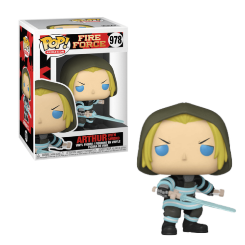 POP ANIMATION FIRE FORCE ARTHUR WITH SWORD VINYL FIG