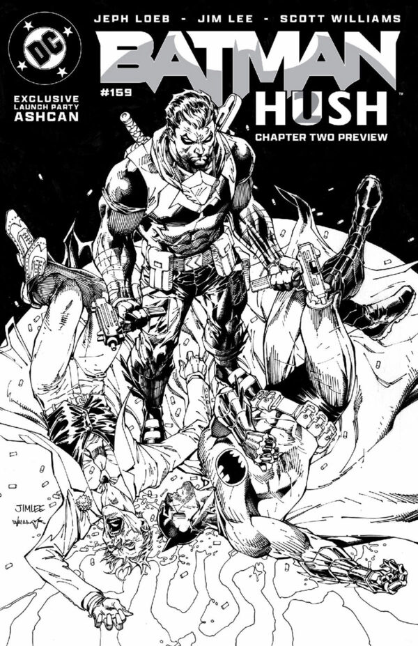 Batman Black & White Launch Party Ashcan #159