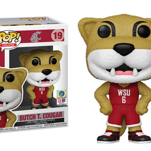 POP MASCOTS WSU BUTCH T COUGAR VIN FIG