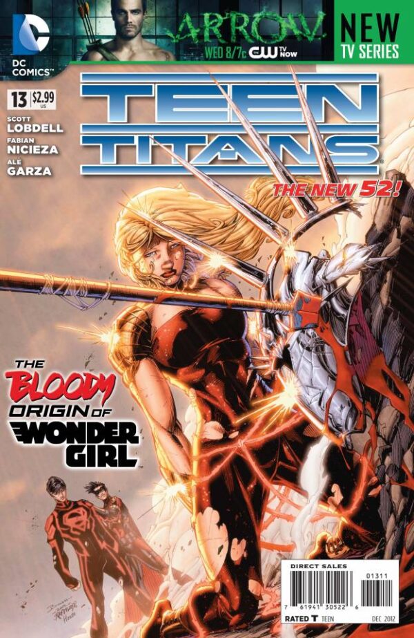 TEEN TITANS #13 - #18 ( COMPLETE SET )
