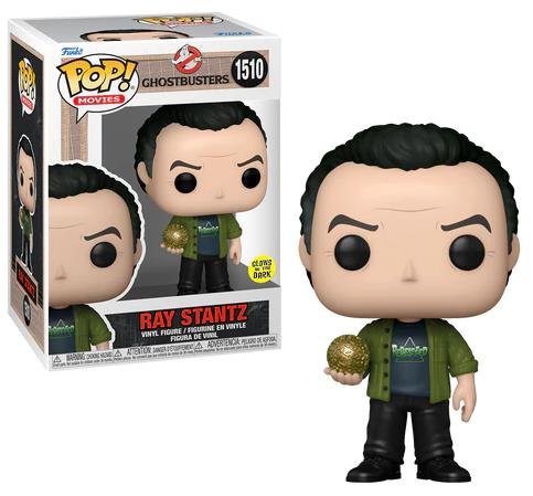 POP MOVIES GHOSTBUSTERS RAY VIN FIG ( GLOW IN THE DARK )