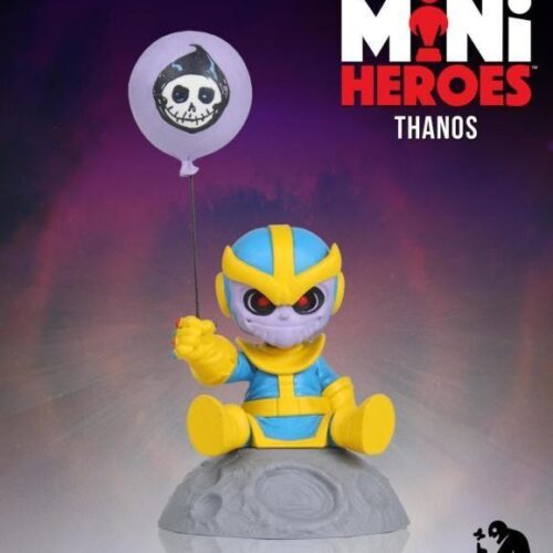 2EDE3E5E511B81D2AA61A2D71F101C98 MARVEL MINI HEROES ANIMATED THANOS PVC STATUE