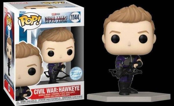 POP CIVIL WAR HAWKEYE VINYL FIGURE