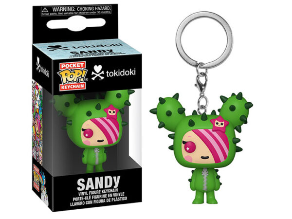 POCKET POP TOKIDOKI SANDY KEYCHAIN