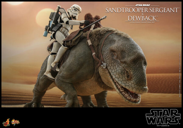 369467734_761791115956018_1236516490221214560_n Pre Order : Hot Toys MMS722 STAR WARS EPISODE IV : A NEW HOPE™ 1/6th SACLE SANDTROOPER SERGEANT™ & DEWBACK™ COLLECTIBLE SET