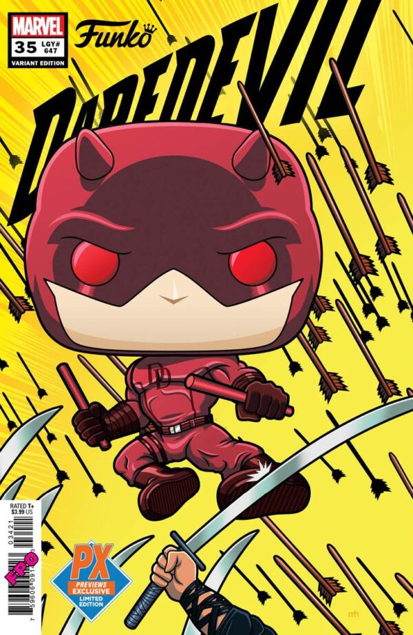 DAREDEVIL #35 HAYHURST PX FUNKO VAR