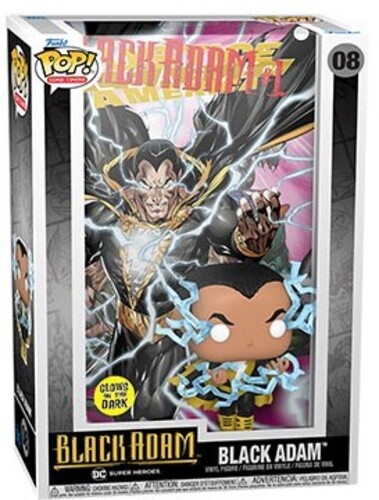 POP COMIC COVERS DC BLACK ADAM VIN FIG