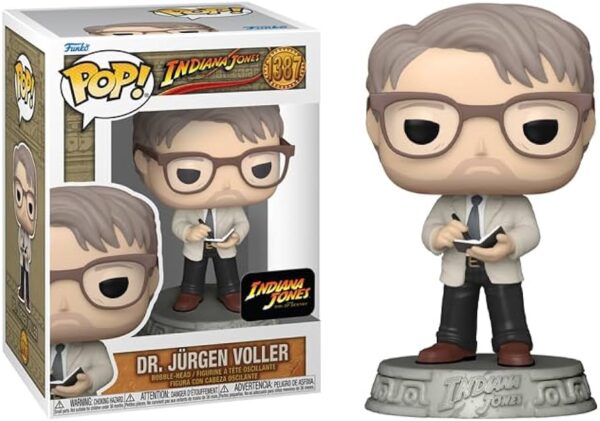 POP MOVIES INDIANA JONES DR JURGEN VOLLER VIN FIG