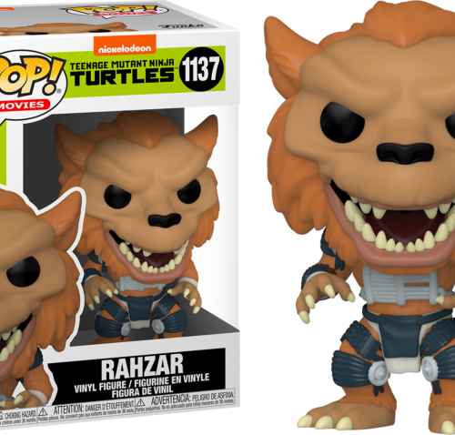 POP MOVIES TMNT 2 RAHZAR VINYL FIG