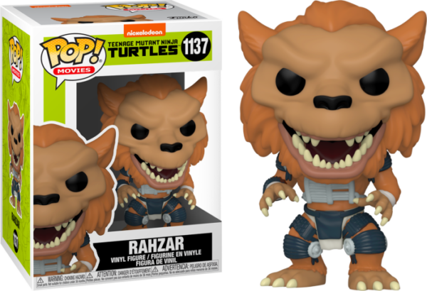 POP MOVIES TMNT 2 RAHZAR VINYL FIG