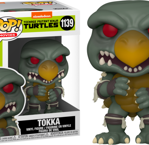 POP MOVIES TMNT 2 TOKKA VINYL FIG