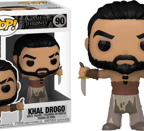 POP GAME OF THRONES KHAL DROGO W/ DAGGERS VINYL FIG