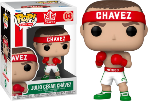 POP BOXING JULIO CESAR CHAVEZ VINYL FIG