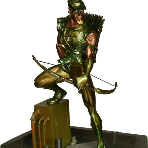57-4063 DC Green Arrow Patina Mini Statue Oliver Queen Matt Wagner