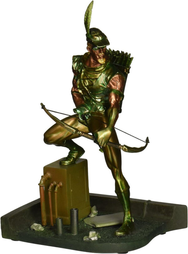 DC Green Arrow Patina Mini Statue Oliver Queen Matt Wagner