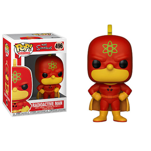 57 POP ANIMATION SIMPSONS S2 HOMER-RADIOACTIVE MAN VINYL FIGURE