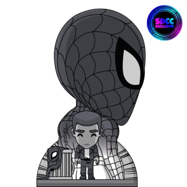 58005415-737a-4bfb-aa00-035517d2fa27 SDCC 2024 AMAZING SPIDER-MAN #50 B&W PX VINYL FIGURE
