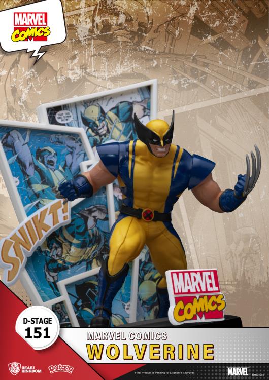 6019f8a1-1d40-4f45-9316-af7d540fb91a SDCC 2024 MARVEL COMICS DS-151 WOLVERINE D-STAGE PX STATUE