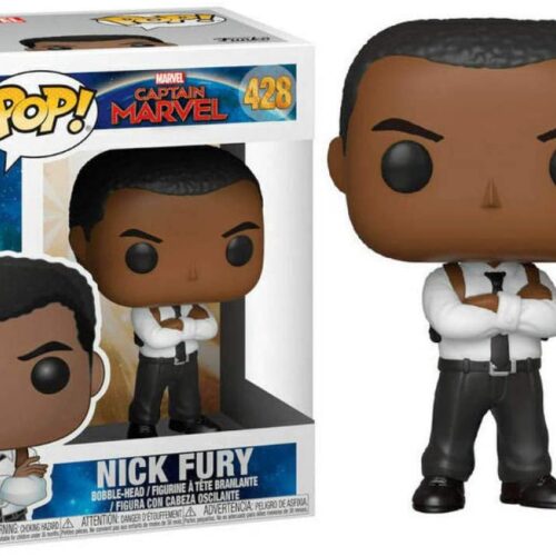 POP MARVEL CAPTAIN MARVEL NICK FURY VINYL FIG